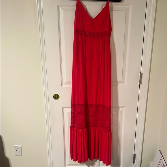 Jack by BB Dakota Red Maxi Dress - Picture 1 of 12